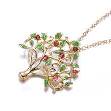 Load image into Gallery viewer, "Tree of Life" Family Pendant Necklace Birthstone,Crystal from Swarovski,Gifts for Valentine Birthday Wedding