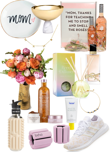 Here’s what I am loving for Mother’s Day… For the wine loving mama, I adore this Wolffer Estate Mother’s Day Gift Set {shop here} for $85 which includes their famous “Summer in a Bottle” rosé in 2 sizes!! Thinking jewelry? I love these incredibly...