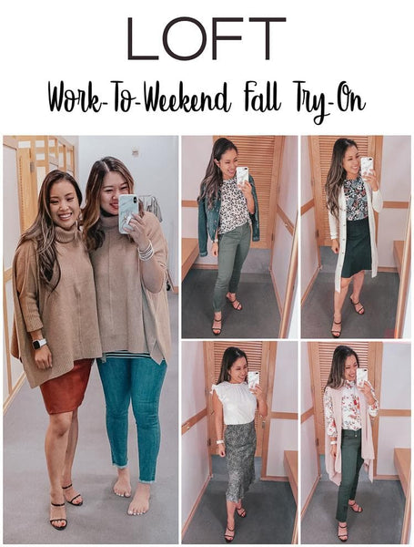 LOFT September Try-On: Work-To-Weekend Style