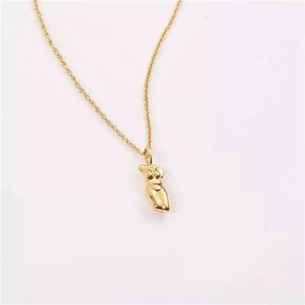 Body Necklace in Gold