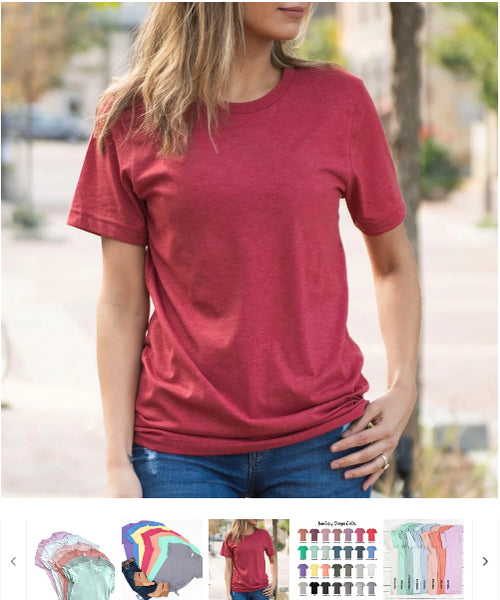 Order Here—> Cute Soft Short Sleeve Tees for $11.99 (was $24.99) 2 days only.