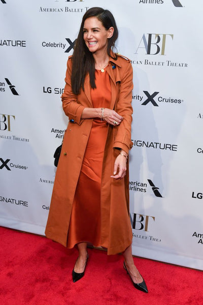 Katie Holmes Is Serving Serious Autumnal Vibes at the American Ballet Theatre Fall Gala