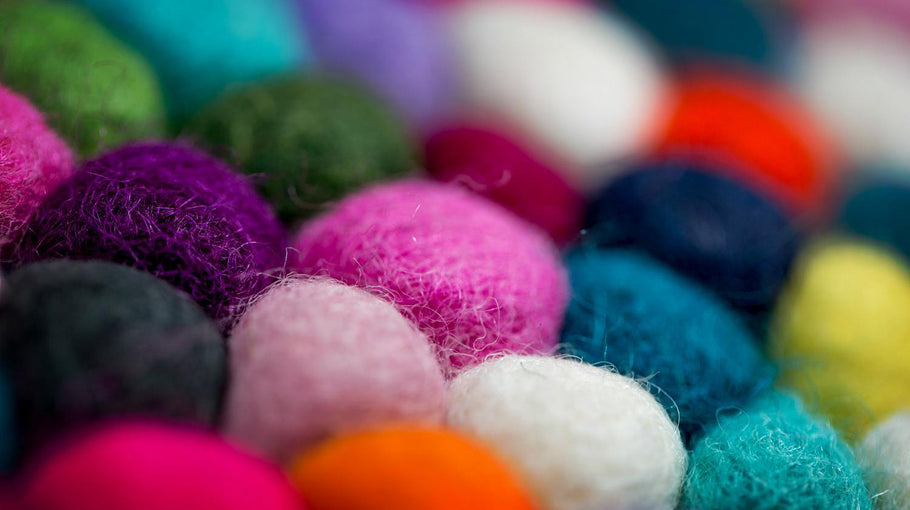 Learn how to make felt balls and create as many and as colorful as you like with this super easy tutorial!