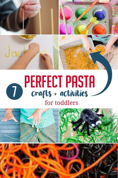 Click here to read 7 Perfect Pasta Crafts and Activities for Toddlers & Preschoolers on Hands On As We Grow®