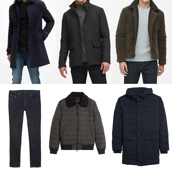 Half off BR Outerwear, 50% off EXPRESS, & More  The Thurs. Mens Sales Handful