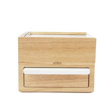Load image into Gallery viewer, UMBRA MINI STOWIT JEWELRY BOX NATURAL/WHITE