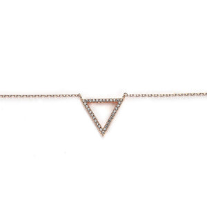 Layer Mia Rose Gold Plated Necklace