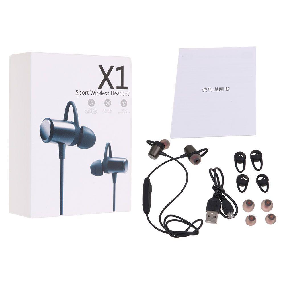 X1 Hanging Ear Sports Sweat-proof Stereo Wireless Bluetooth Headphone