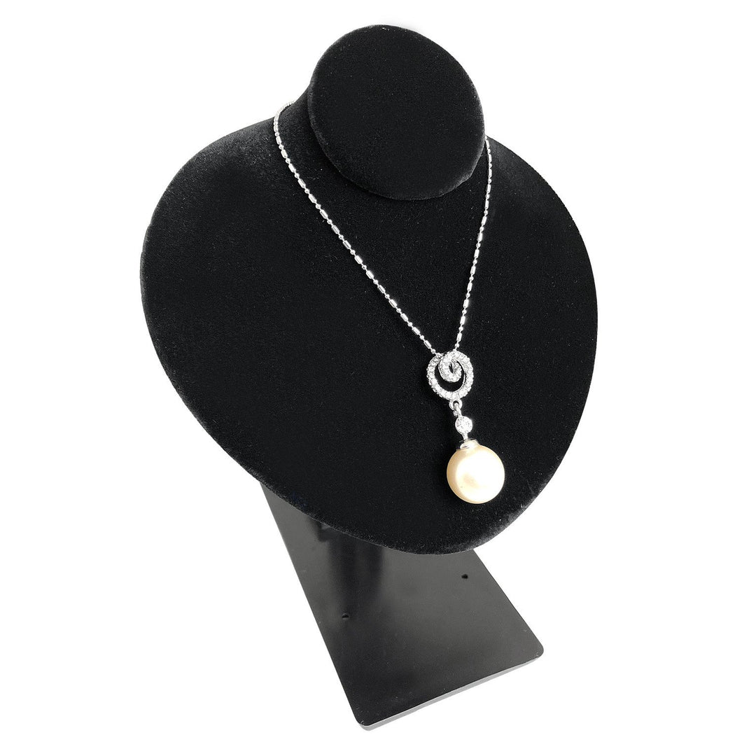 #171-2T Necklace Bust Display with Adjustable Stand