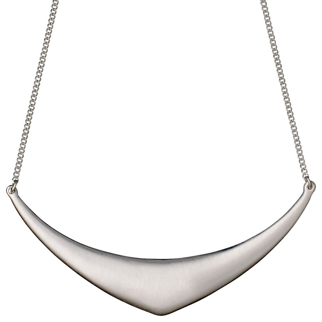 Necklace : Hesitation : Silver Plated