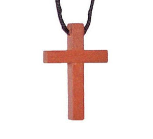 48 Wholesale Wooden Cross Necklaces