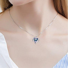 Load image into Gallery viewer, ANCREU Angel Wing Mother's Day Gifts Love Heart Necklaces for Women Gifts for Women Girls