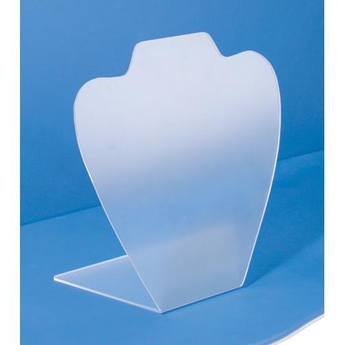 #1674 Frosted Acrylic Necklace Display Stand