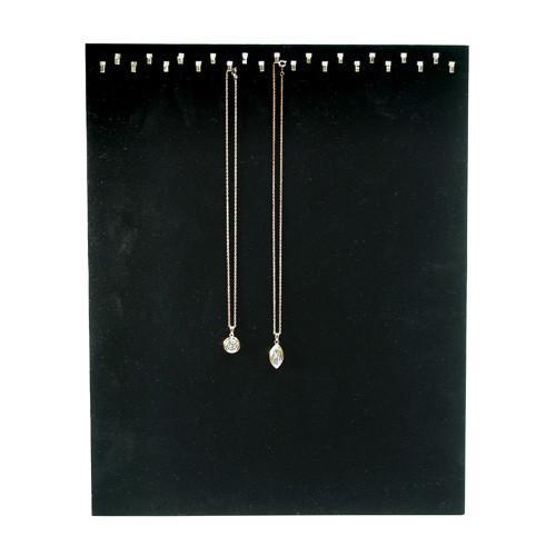 #68-H1A Necklace and Chain Display Pad with Easel