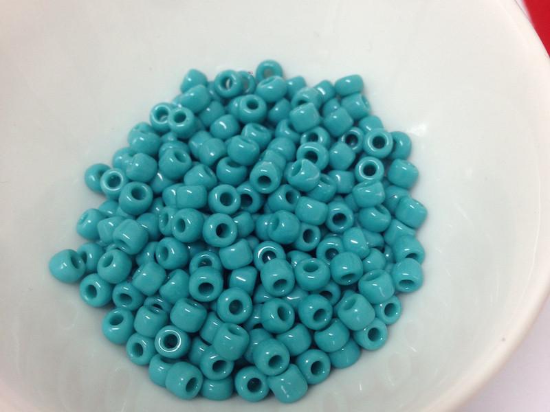 Turquoise Opaque 6/0 (740) Qty: 10 grams **