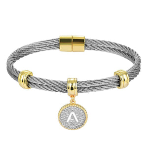 BIJOUX BOBBI Luxury Packaging Alphabets Initial Wire Bracelets & Necklaces - Quality Guaranteed