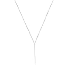Load image into Gallery viewer, Boutique Minimalist Long Bar Necklace Simple Vertical Bar Necklace for Women