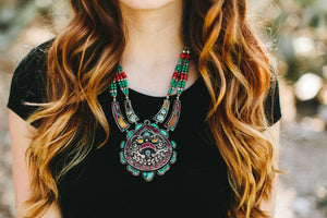 The Four Directions Tibetan Necklace