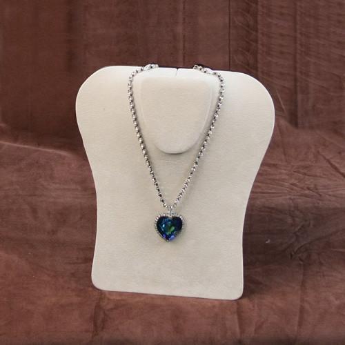 #CD-6722Q Suede Necklace Easel Display