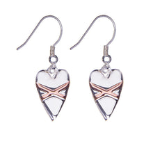 Load image into Gallery viewer, Cross My Heart Earrings (3 styles)