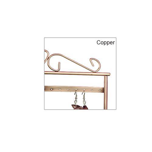 #COP107S Metal Necklace and Earring Display Stand
