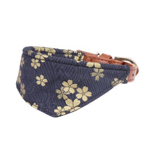 Load image into Gallery viewer, Dog Scarf -Japanese Style Bow Collar Floral Leashes Necklace Outdoor Indoor Supplies