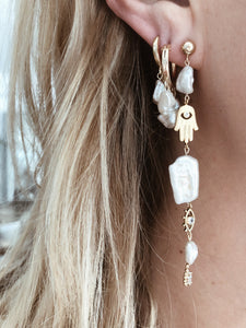 Malocchio Pearl Earrings