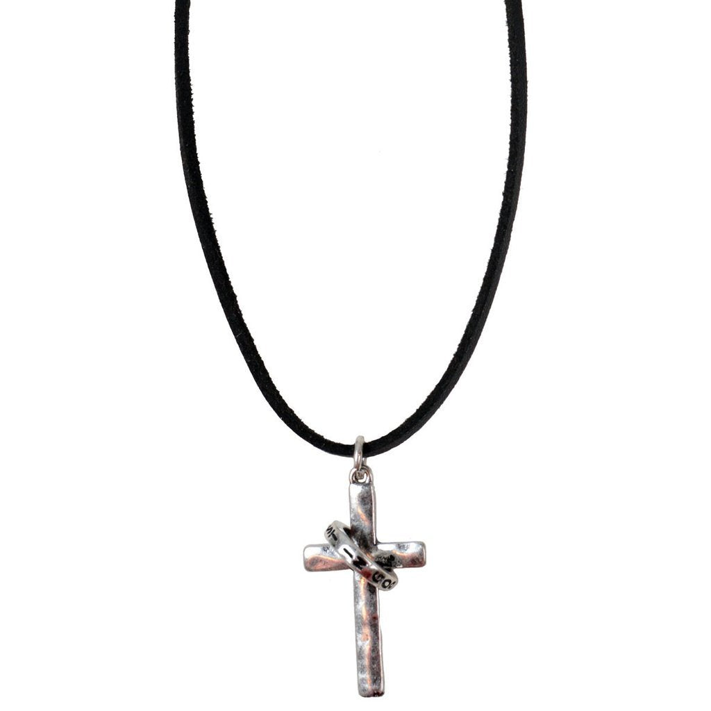 Trust In God Cross Necklace