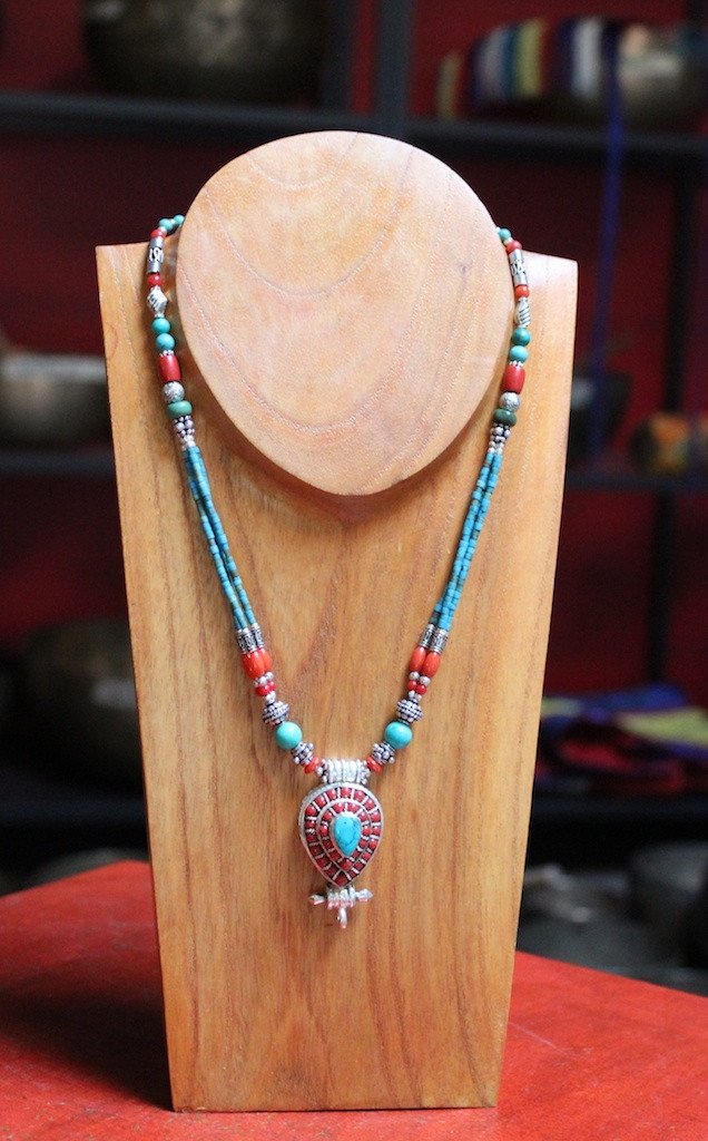 Traditional Tibetan Gau Locket Necklace