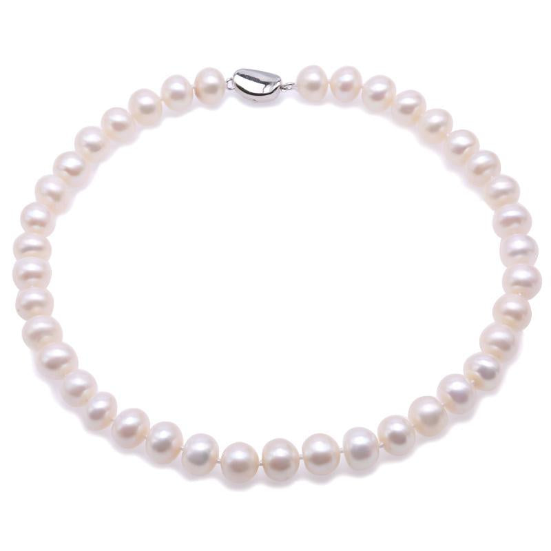 11.5-12.5MM Round Pearl Necklace