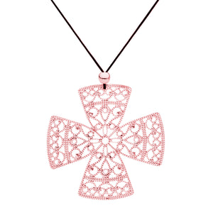 Lacey RG Cross Necklace