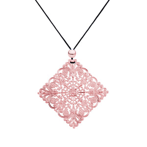 Lacey Diamond Rose Gold Necklace