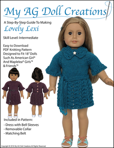 Lovely Lexi 18" Doll Knitting Pattern