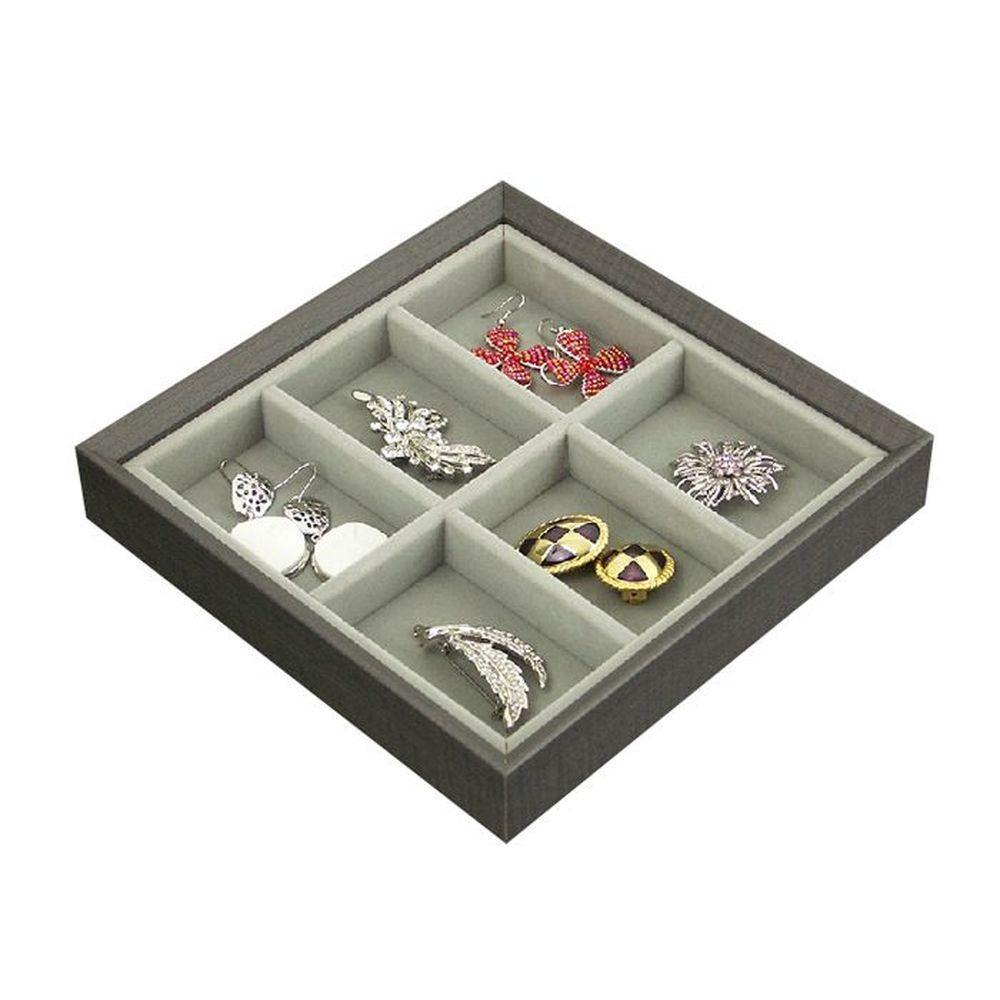 Agva 6 Compartment Jewellery Tray Wenge