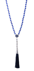 Tassel Navy SIL Necklace