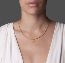 Load image into Gallery viewer, B.Tiff Floro Stainless Steel Pendant Necklace Silver Gold