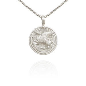 Pegasus Necklace, Silver
