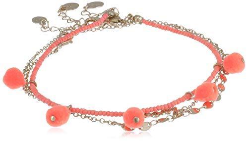 Accessorize Single Stretch Beaded Bracelet for Girls (Brights-Multi) (MN-58412799001)