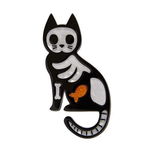 Erstwilder Tabby Tombstone Brooch