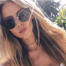 Load image into Gallery viewer, Dainty Gold Color Chain Tiny Star Choker Necklace For Women Bijou Necklaces Pendants Simple Boho