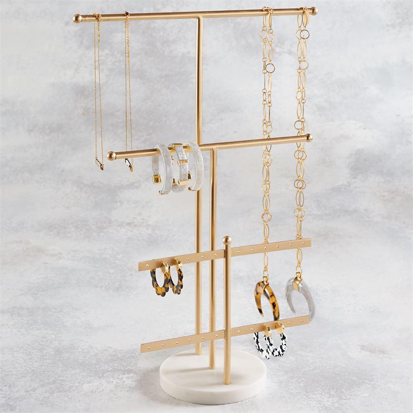 Gold Jewelry Display