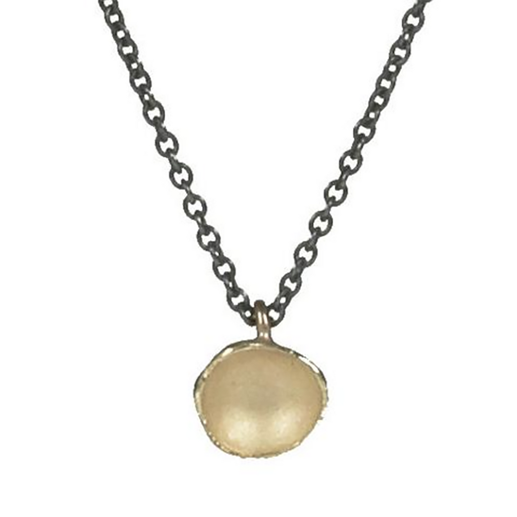 NEW! Large Single Pod Necklace in 18k Gold Vermeil by Sarah Richardson