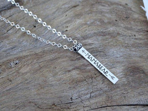 name necklace, personalized jewelry, custom name necklace, personalized, custom name, bridesmaid gift, custom necklace, bar necklace