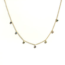 Load image into Gallery viewer, Amy Dainty Bezel Rainbow Choker