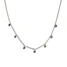 Load image into Gallery viewer, Amy Dainty Bezel Rainbow Choker