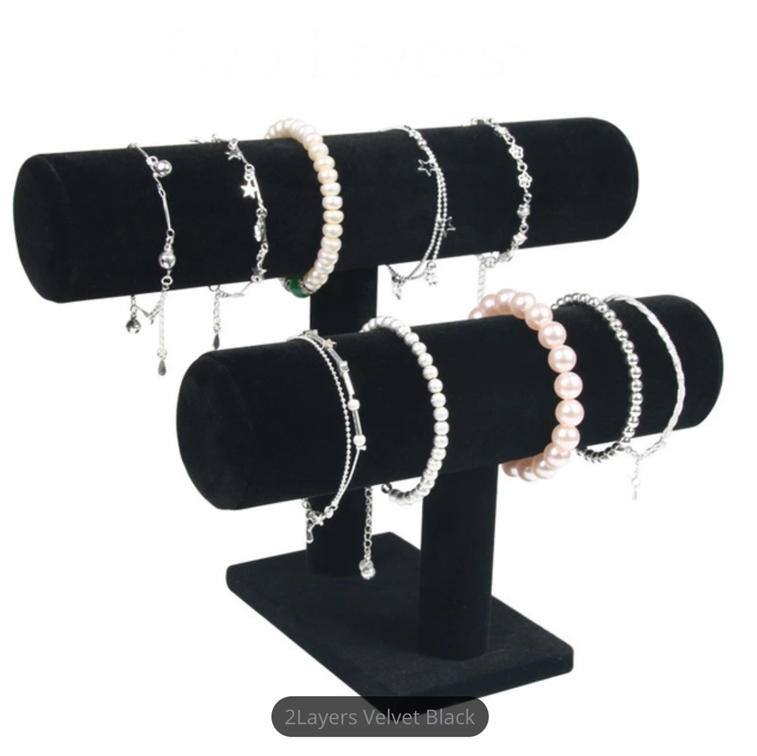 Double T-Bar Jewellery Stand