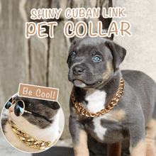 Load image into Gallery viewer, Glittering Boss-Look Cuban Link Pets Collar