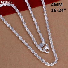 Load image into Gallery viewer, Twist Rope Chain Necklace