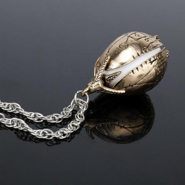 Harry Fire Dragon Egg Potter Pendant Goblet Of Fire Rotation Activity Unisex Magic Open Style