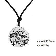 Load image into Gallery viewer, Adventurer Badge Pendant Necklaces